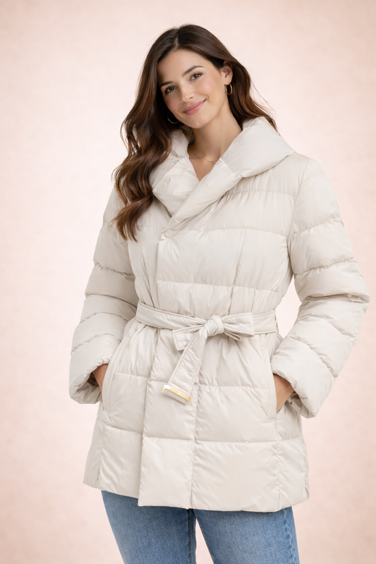 Chaqueta Acolchada con Capucha Aaron – Comodidad Premium para el Día a Día | Isabel Herrera