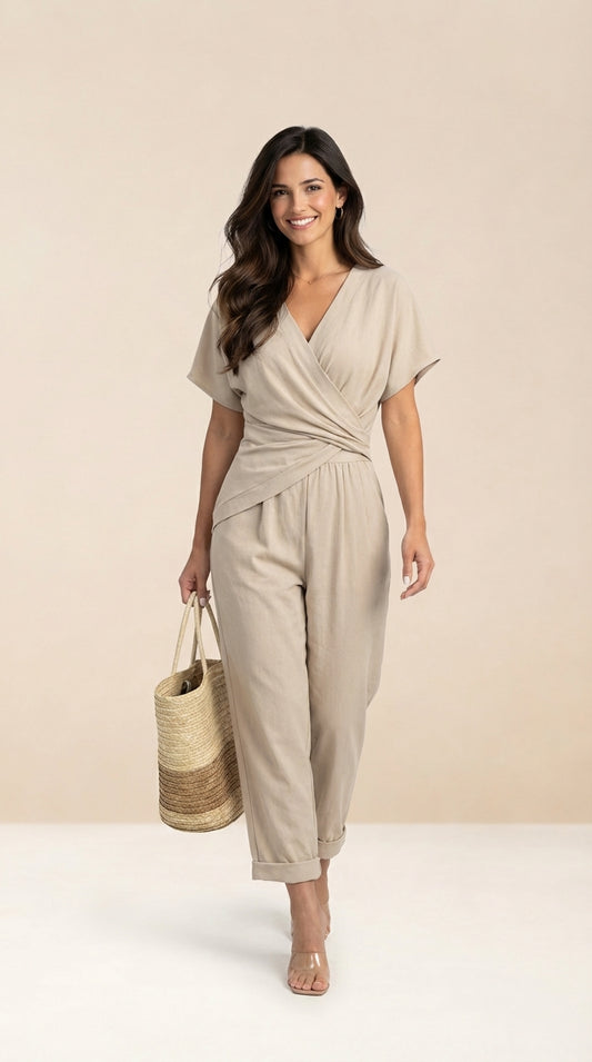 Adriana | Elegante conjunto de dos piezas